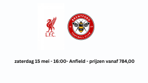 Liverpool - Brentford tickets 2026/2027